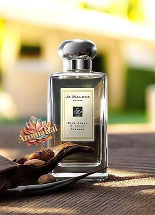 💙 устойчивый женский парфюм jo malone london blue agava cacao (джо малон блю агава какао) 100 мл восточно-цветочный аромат