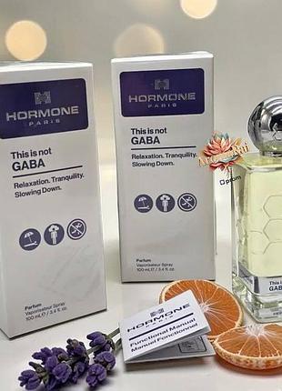 ✨ популярні парфуми hormone paris this is not gaba (хормон париж зіс із нот габа) 100 мл унісекс аромат з нотами мандарина