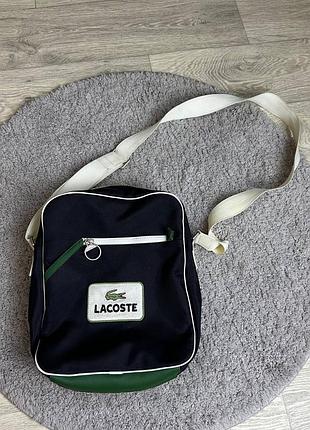 Lacoste вінтажна сумка-месенджер vintage archive y2k