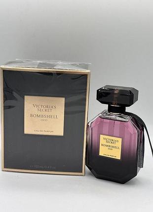 🔥 стійка жіноча парфумована вода victoria's secret bombshell oud (вікторія сікрет бомбшел уд) 100 мл. східно-деревинний аромат