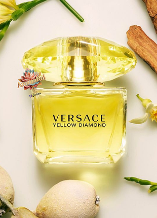 🔥 жіноча туалетна вода versace yellow diamond edt – свіжі, цитрусові, легкі, шлейфові