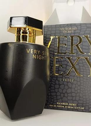 🔥 женский парфюм victoria’s secret very sexy night (виктория сикрет вери сексы найт) 100 мл. стойкий восточно-цветочный аромат