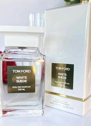 💎 стойка женская парфюмированная вода tom ford white suede (том форд уайт сюед) 100 мл