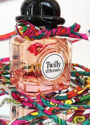 🌸 стійка жіноча парфумована вода hermes twilly d’hermes (ермес твіллі д’ермес) 85 мл. імбирно-квітковий аромат