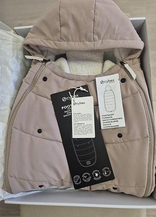 Чехол для ног cybex platinum cozy beige