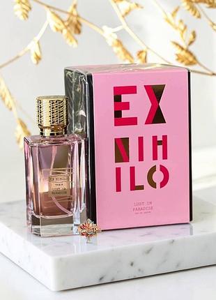🌸 стойкая парфюмированная вода ex nihilo lust in paradise (экс никило ласт и прадайз) 100 мл. цветочно-мускусный аромат