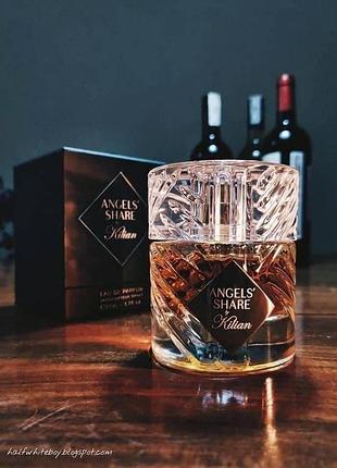 🔥 парфюмированная вода унисекс kilian angel’s share (килиан энджелс шер) 50 мл. стойкий аромат с нотами корицы, дуба и коньяка