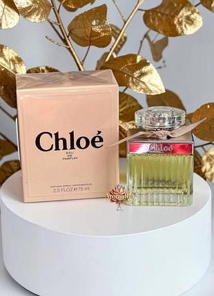 🌸 стойкая женская парфюмированная вода chloe signature lumineuse (хлое сигнатюр люминеуз) 75 мл цветочный аромат с розой