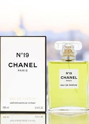 🔥 женская парфюмированная вода chanel no19 (шанель no19) 100 мл. стойкий зелено-цветочный аромат