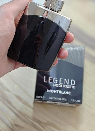 🖤🌿 чоловічі парфуми montblanc legend edt (монблан ледженд) 100 мл фужерні свіжі стійкі шлейфові | ананас бергамот лаванда яблуко