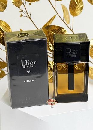 🖤 мужская парфюмированная вода christian dior homme intense (кристиан диор ом интенс) 100 мл древесные цветочные стойкие шлейфовые