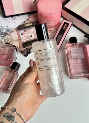Преміальний спрей для тіла з шиммером bombshell victoria’s secret