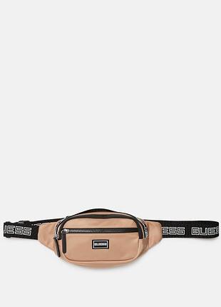 Поясная сумка guess бананка с логотипом