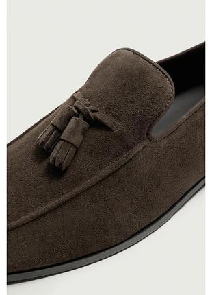 Шкіряні лофери  zara 2