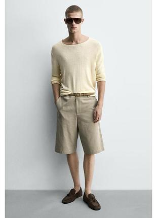 Шкіряні лофери  zara 6