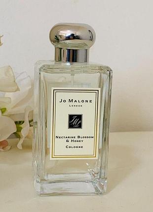🍑 стойкий женский парфюм jo malone london nectarine blossom honey (джо малон нектарин блоссом хани) 100 мл фруктовый аромат