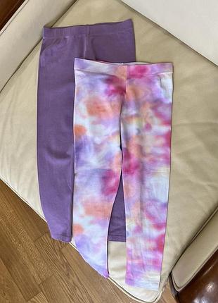 Набір, комплект лосин від некст на дівчинку 7 років ріст 122 стан ідеальний