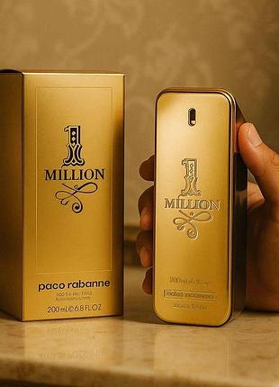 🔥 стійка парфумована вода для чоловіків paco rabanne one million parfum (пако рабанн ван мілліон парфюм) 100 мл