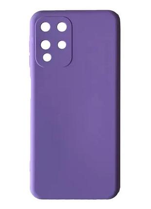 Чохол silicone case camera (no logo) для samsung a22 4g (a225) lilac