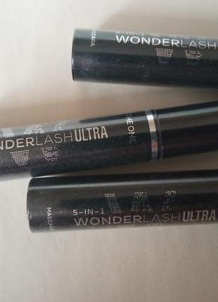 Туш для вій 5 в 1 wonderlash ultra ,термін по 12/25