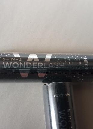 Туш для вій 5в1 wonderlash,термін 09/26,код 43234