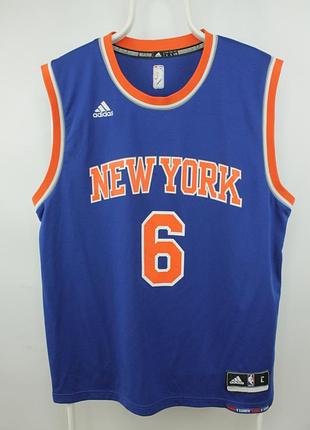 Баскетбольне джерсі майка adidas nba new york knicks kristaps porzingis #6 jersey