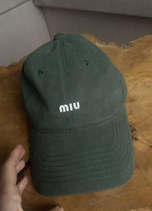 Кепка miu miu