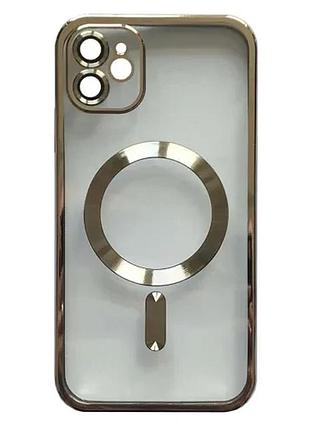 Чохол shining camera magsafe for iphone 11 natural titanium