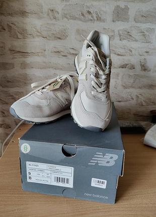 Женские кроссовки new balance 574 wl574qd, размер 40 1/2 (26см)