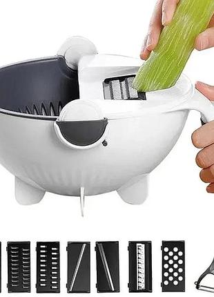 Многофункциональная вращающаяся овощерезка wet basket