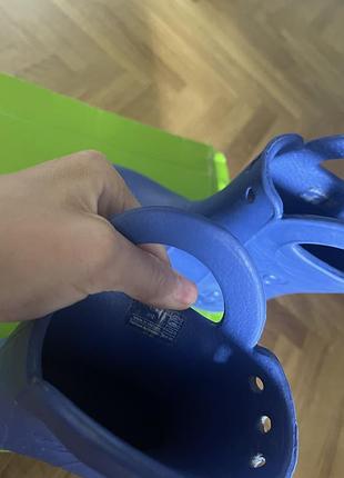 Ботинки сапоги crocs  12 с (устілка 19,5 см ) 29-30 розмір 5