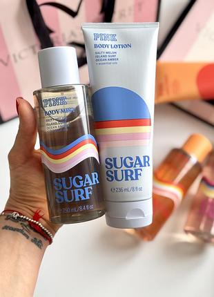 Спрей та лосьйон для тіла sugar surf victoria’s secret