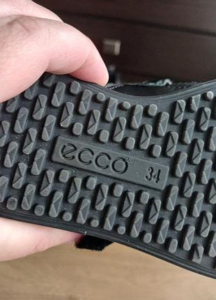 Кожаные туфли ecco 4