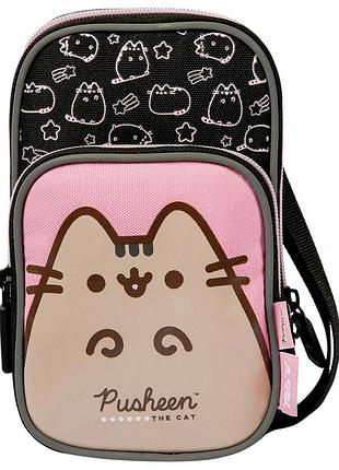 Дитяча сумка через плече для дівчаток рожева yes pusheen 550571 дитячі сумочки малі для телефону дитяча сумочка кросбоді