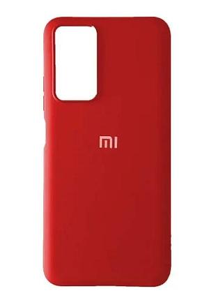 Чохол silicone case full for xiaomi redmi note 12s red