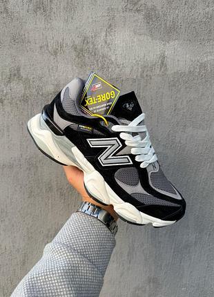 New balance 9060 x cordura, gore-tex «black/white»
