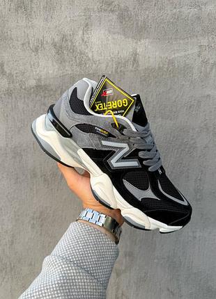New balance 9060 x cordura, gore-tex «black/grey/white»