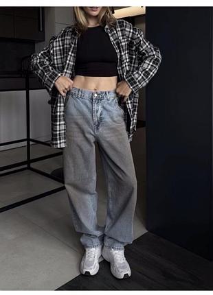 Skater jeans / джинси скейтер з ефектом забруднення/ брудні джинси