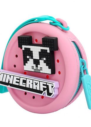 Детский кошелек для девочки розовый yes minecraft summer ws-2 533836 детские кошельки для школьника на молнии силиконовый