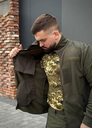 Флісова кофта b&l olive 9