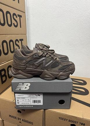 Кроссовки 9060 сhocolate brown / твердь беленс 9060 шоколадные 38 39 40 41 42 43