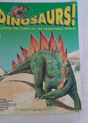 Третій випуск дитячого науково-популярного журналу «dinosaurs! discover the giants of the prehistoric world» з колекції orbis play