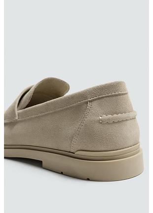 Шкіряні лофери zara 3