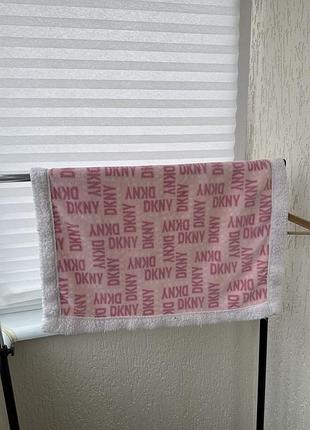 Плед dkny jeans рожевий двосторонній 75×85 см