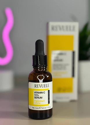 Сироватка для обличчя з вітаміном с 15% revuele 30 мл
