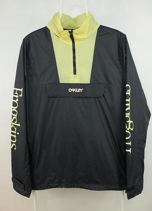 Крутая куртка ветровка oakley frogskins collection nylon windbreaker jacket men's