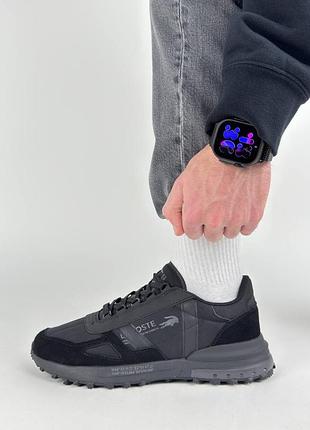 Lacoste elite active all black 4