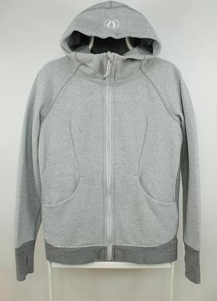 Щільне тепле брендове худі lululemon scuba gray hoodies women’s