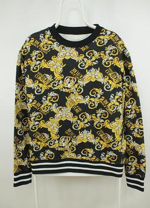 Кофта світшот versace jeans couture monogram sweatshirt men’s