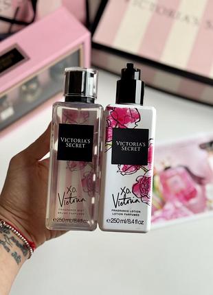 Парфумований набір лосьйон та спрей для тіла xo victoria victoria’s secret